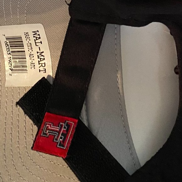 One Black Texas Tech University "Red Raiders" Baseball Cap (NEW) - Picture 3 of 4